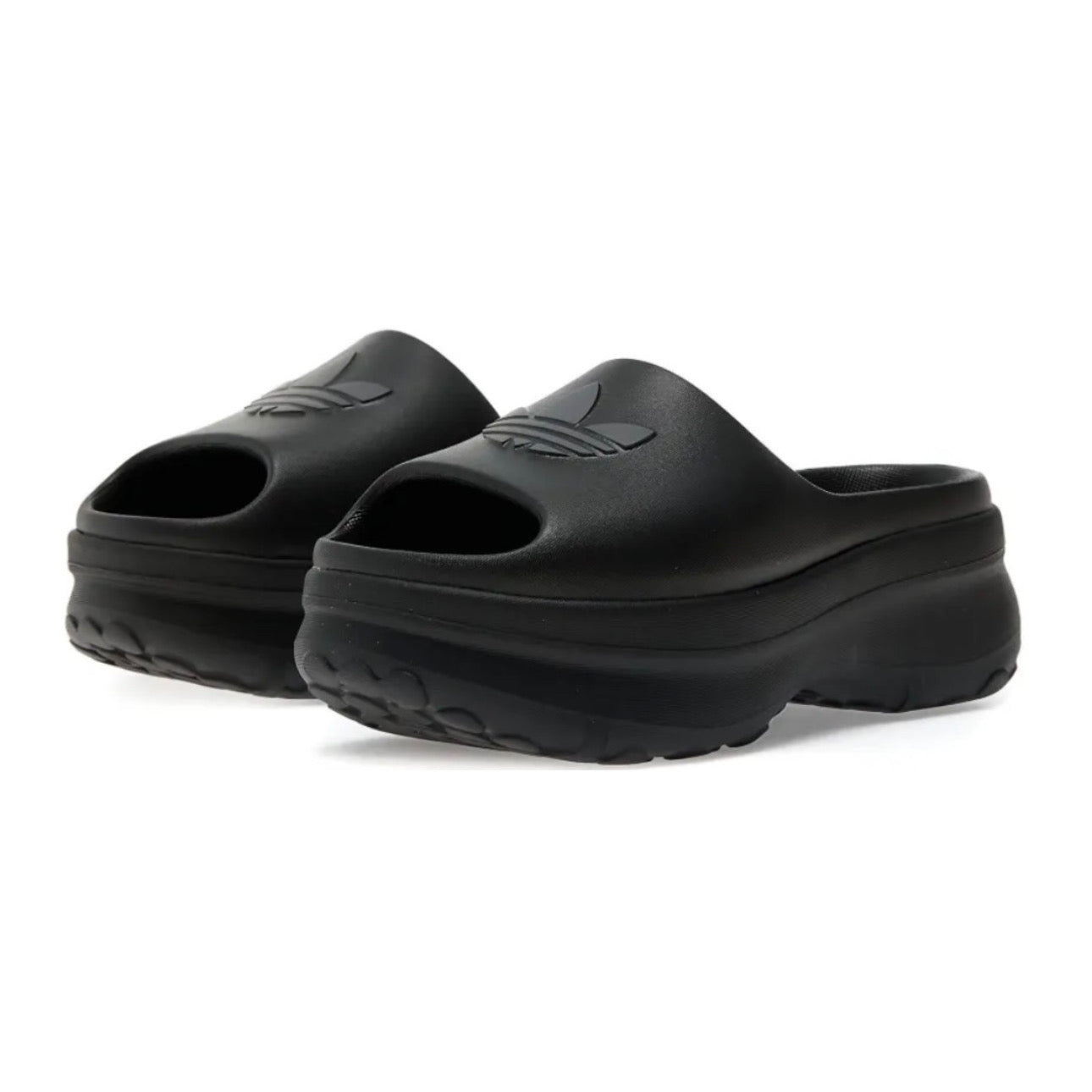 adidas Adifom Stan Platform Slides \ Black