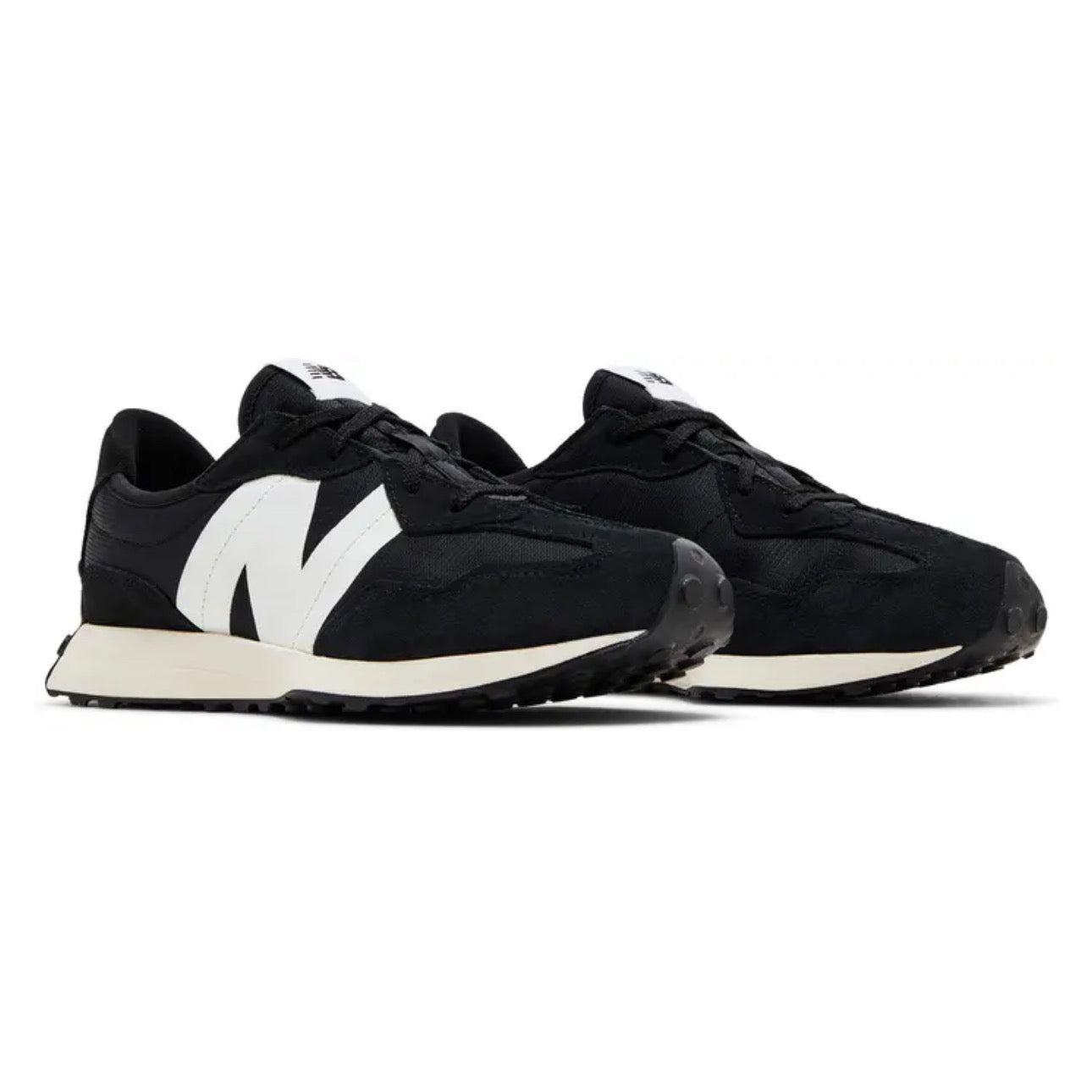 New Balance 327 Big Kid \ Black White