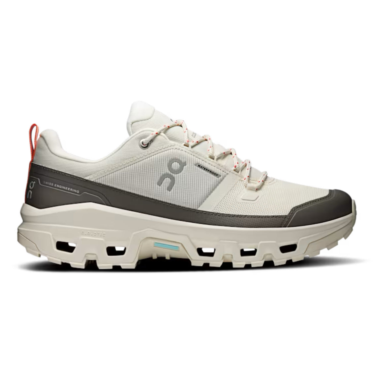 On Running Cloudrock Low Waterproof \ Ivory / Ivory