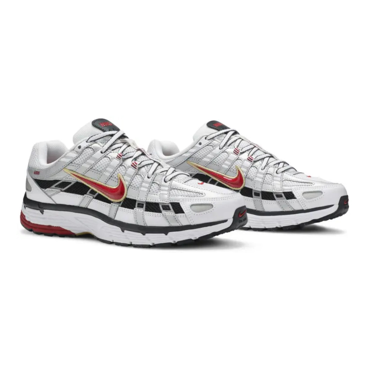 Nike P-6000 Cnpt \ Metallic Silver Red