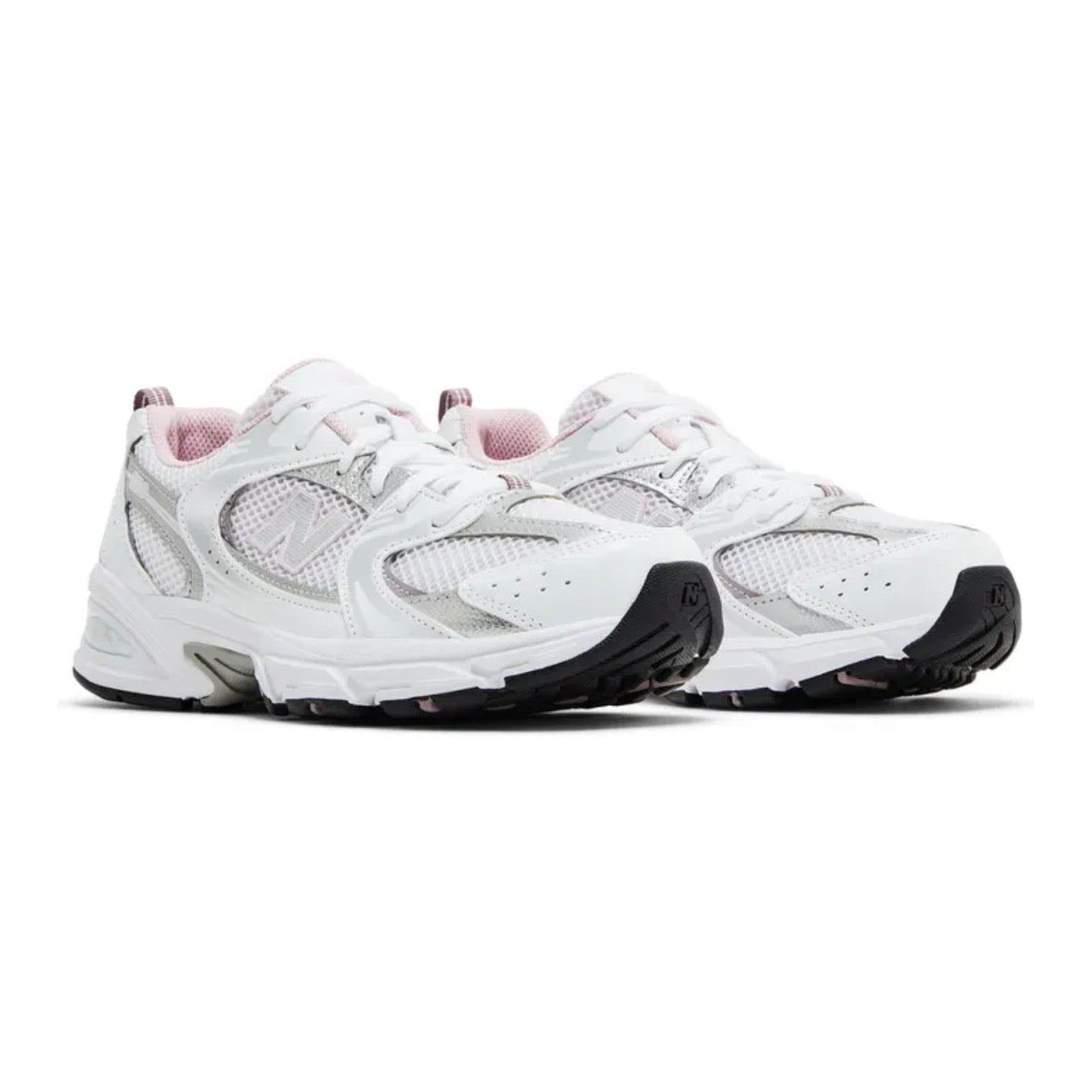 New Balance 530 Big Kid \ White Mid Century Pink
