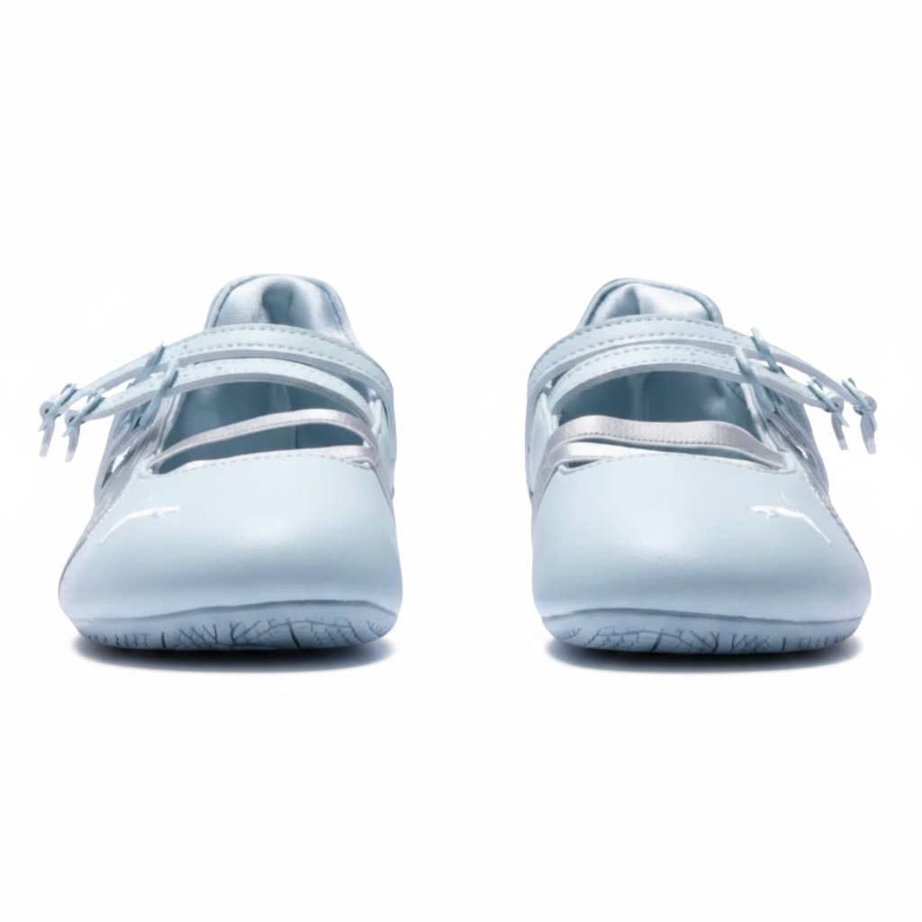 Puma Speedcat Ballet the Powerpuff Girls Silver Blue Wash