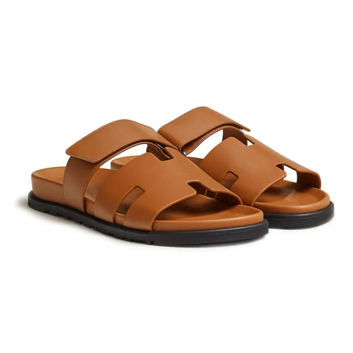 Hermès Chypre Sandal – Naturel Calfskin Leather