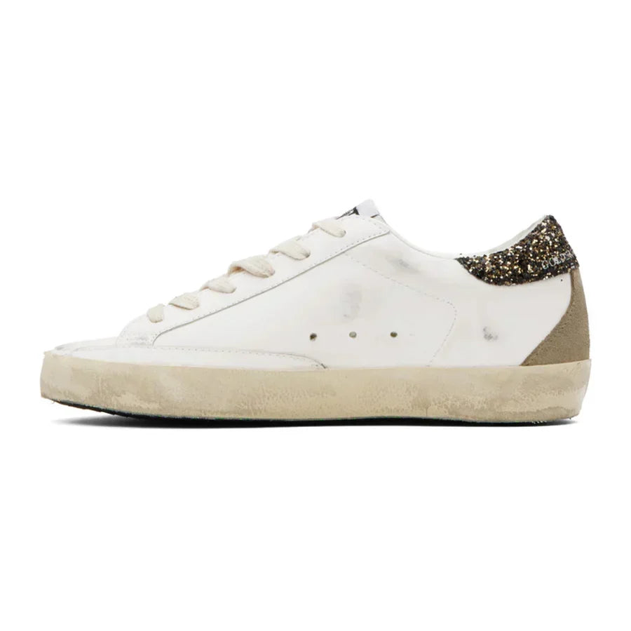 Golden Goose Super-Star – White Ice Silver Aquamarine