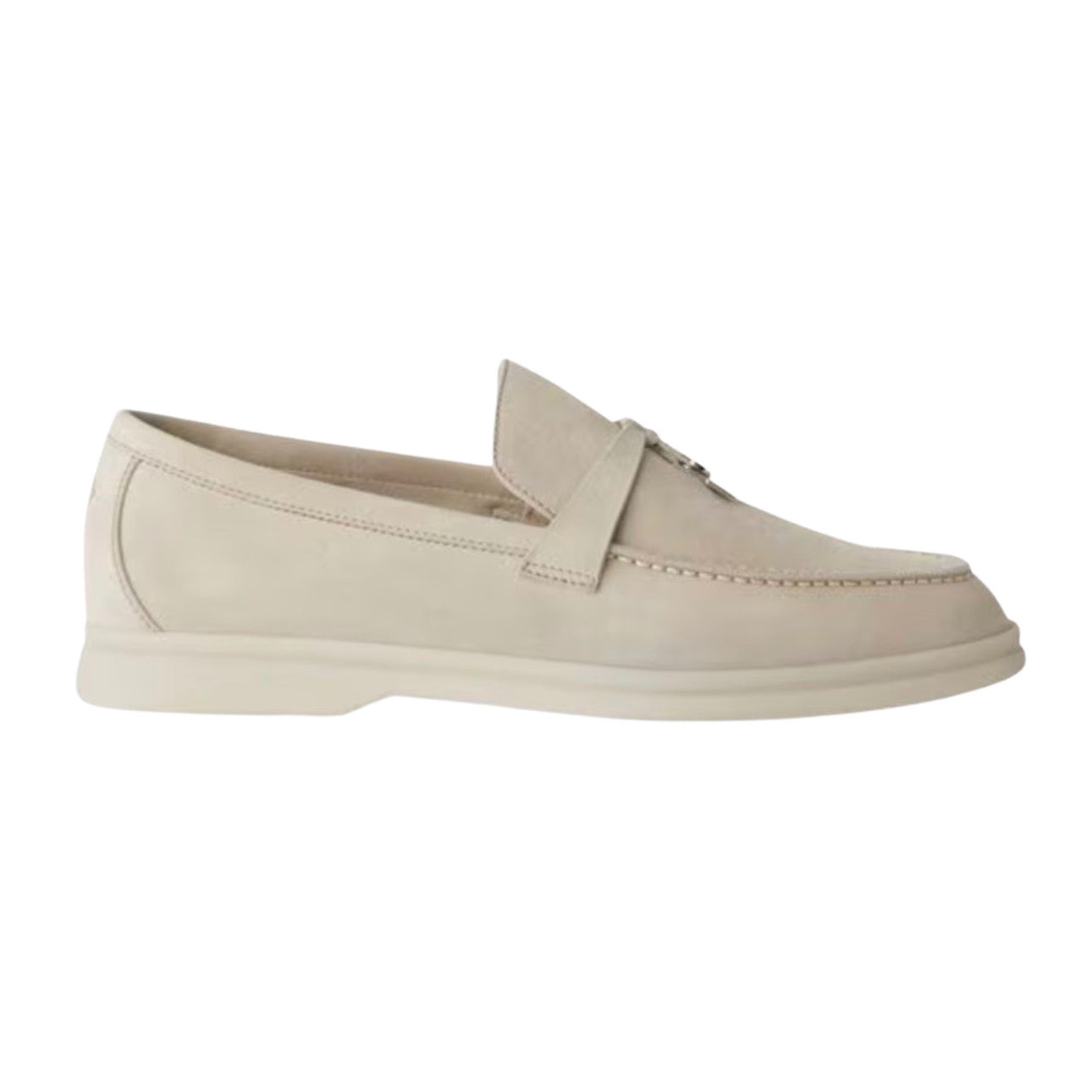 Loro Piana Summer Charms Walk Loafer \ Powder Pearl