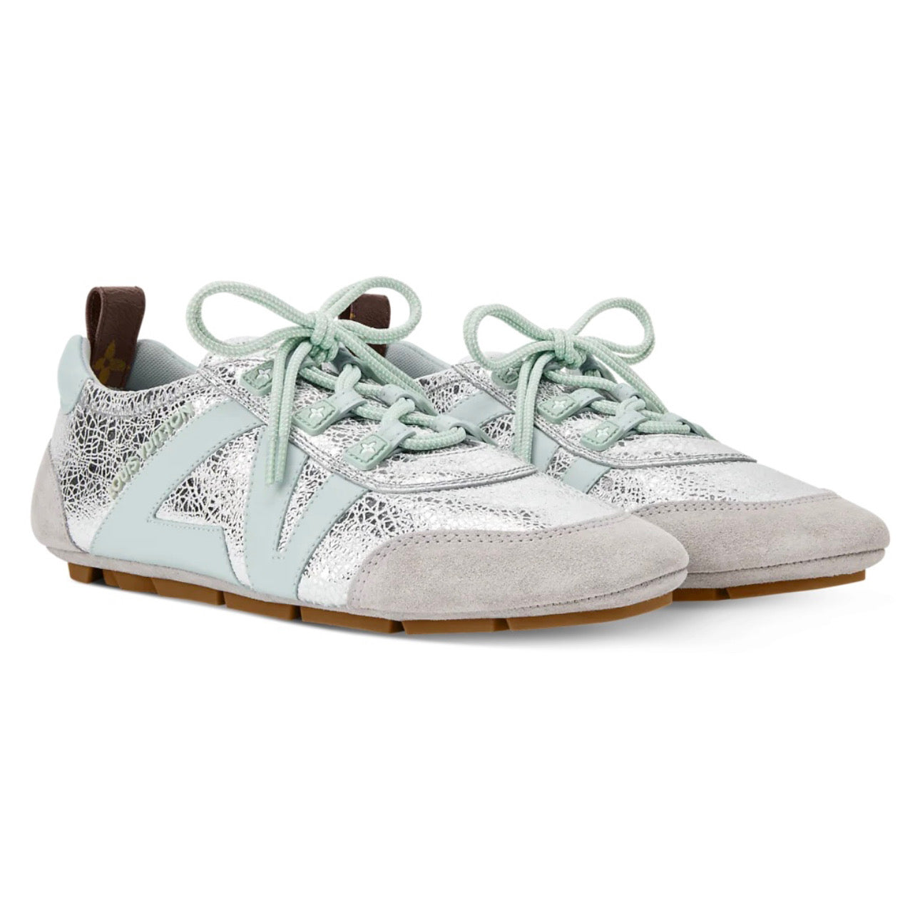 Louis Vuitton LV Sneakerina Leather Patterned \ Blue