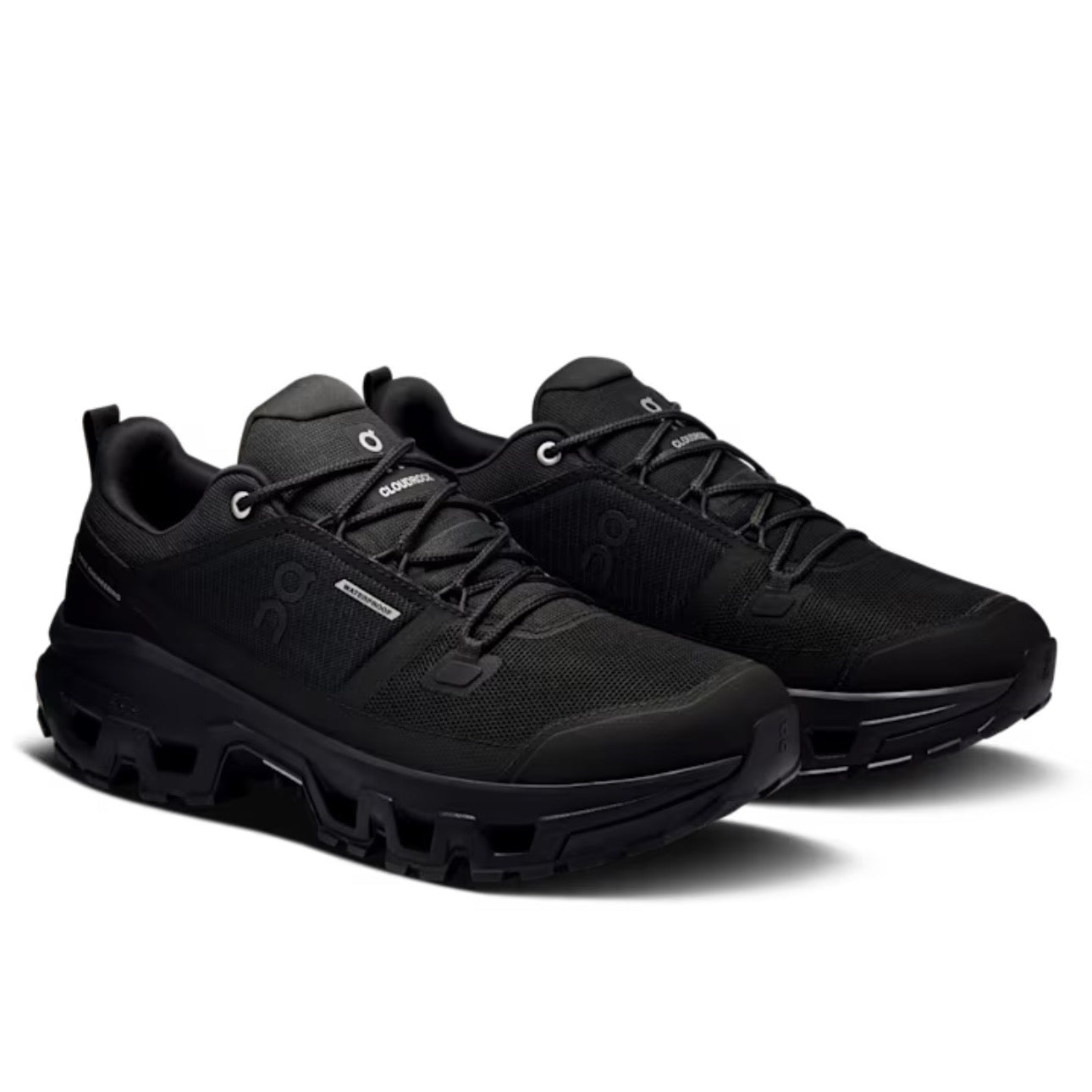 On Running Cloudrock Low Waterproof \ Black / Black