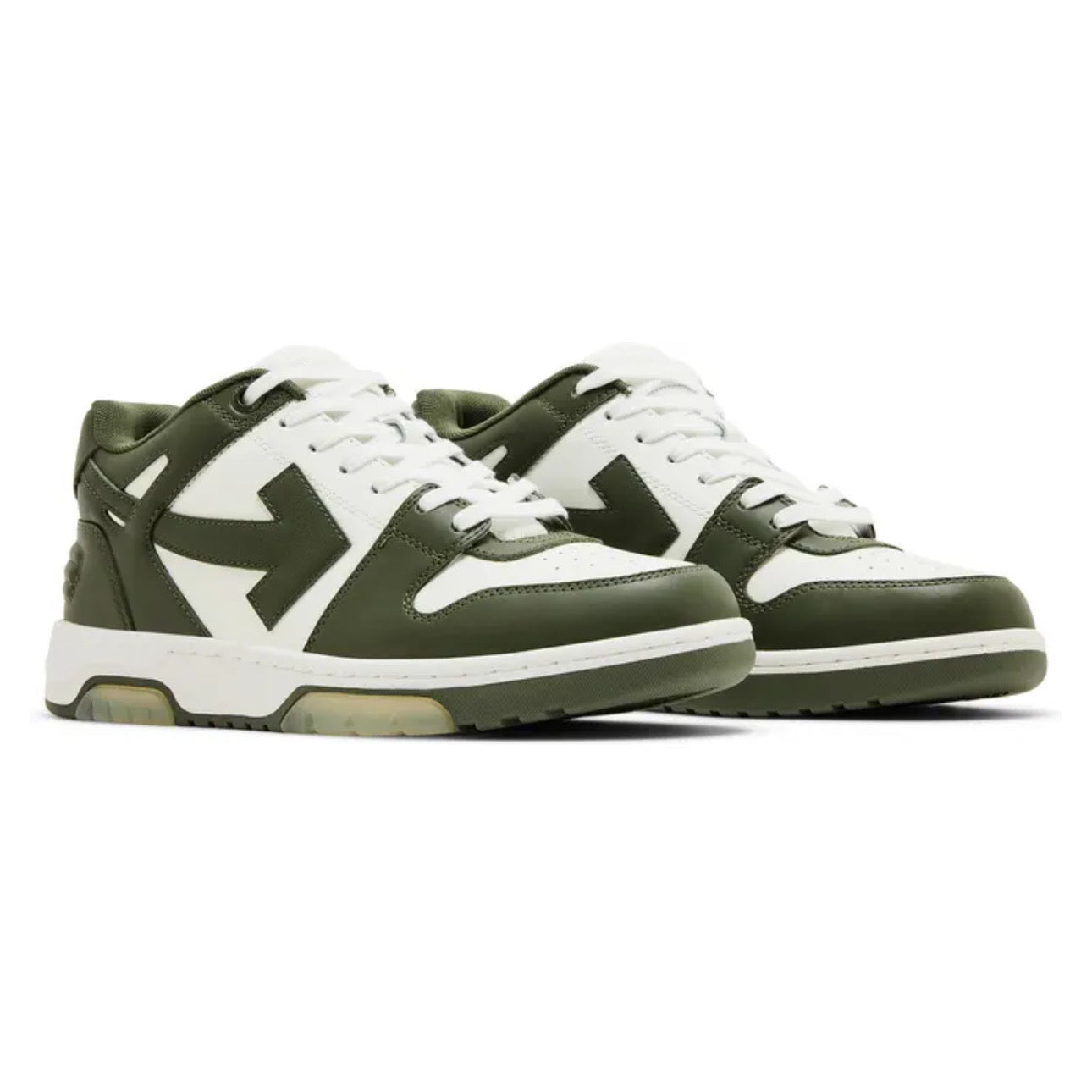 Off-White Out of Office \ Military Green White