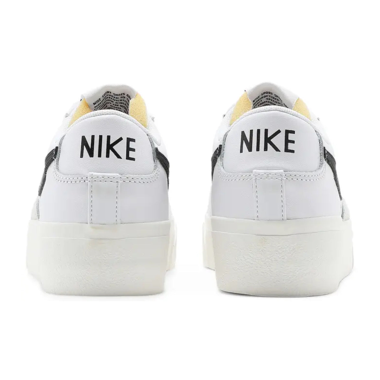 Nike Blazer Low Platform \ White Black