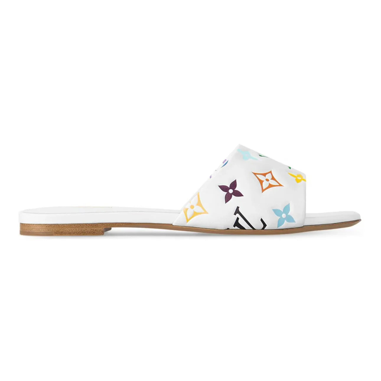 Louis Vuitton 6AM Flat Mules Takashi Murakami \ White