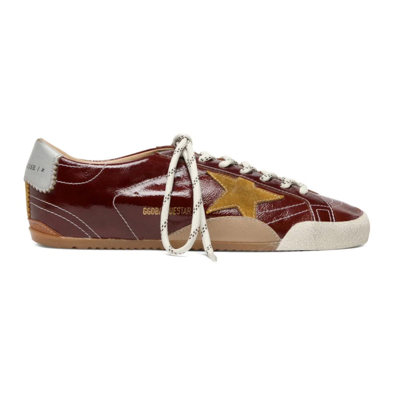 Golden Goose True-Star Leather Sneakers \ Burgundy