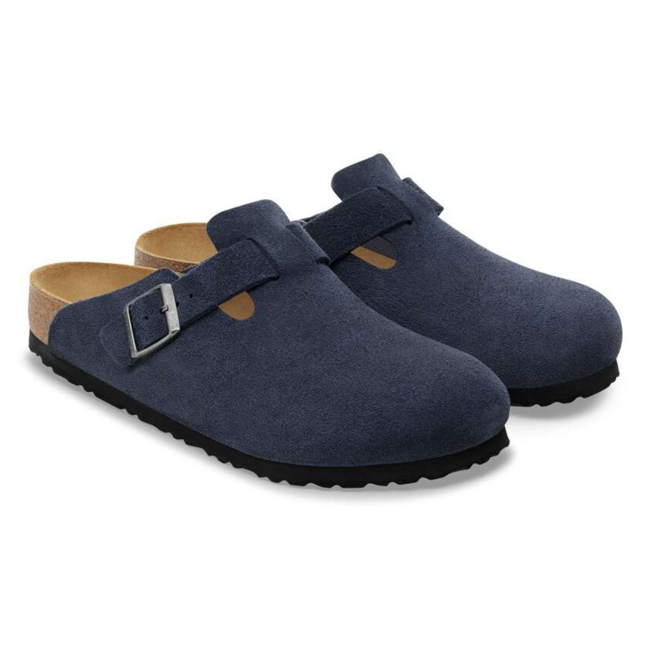 Birkenstock Boston Soft Footbed Narrow \ New Navy
