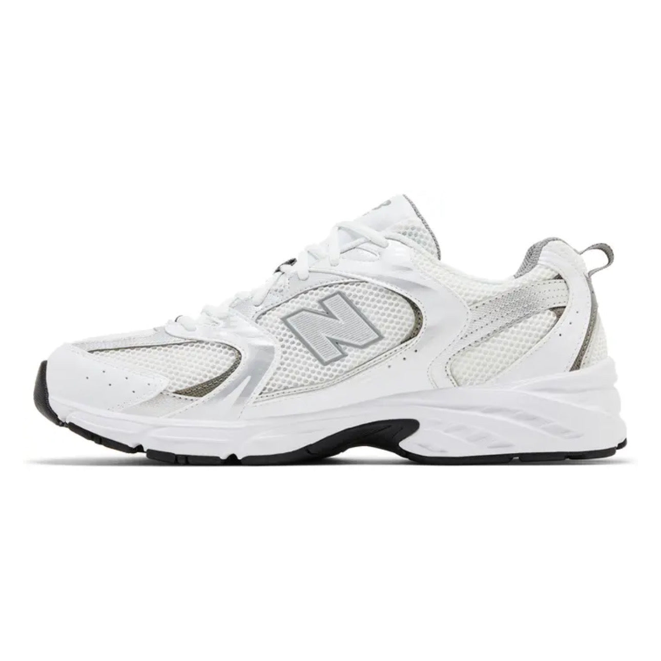 New Balance 530 \ White Metallic Silver