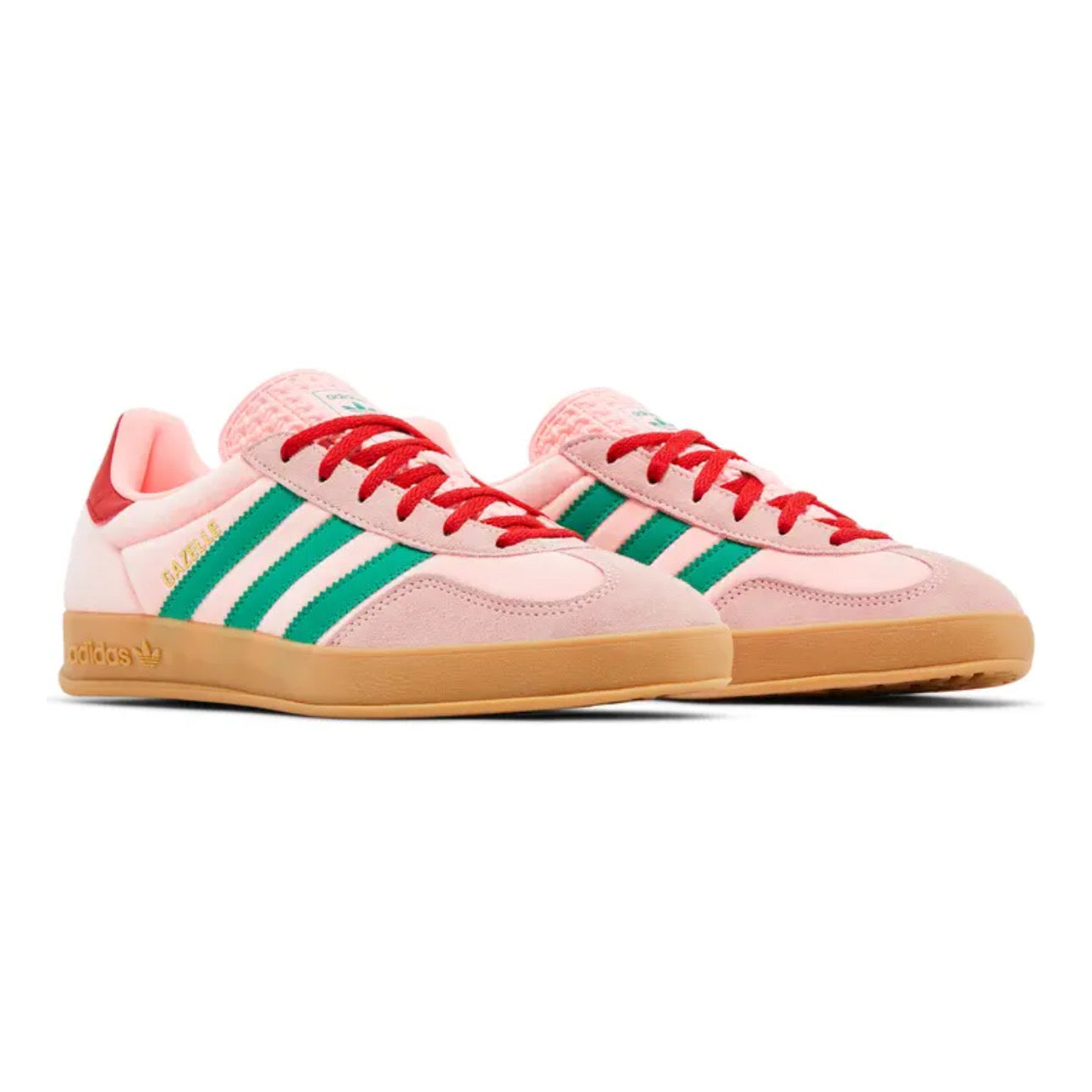 adidas Gazelle Indoor \ Glow Pink Court Green