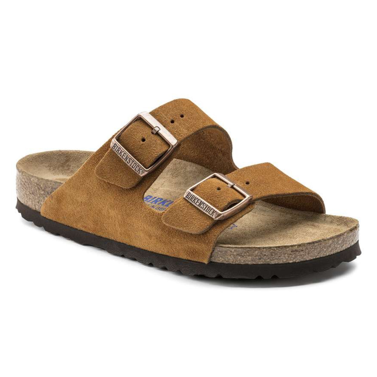 Birkenstock Arizona Soft Footbed Suede Leather Mink