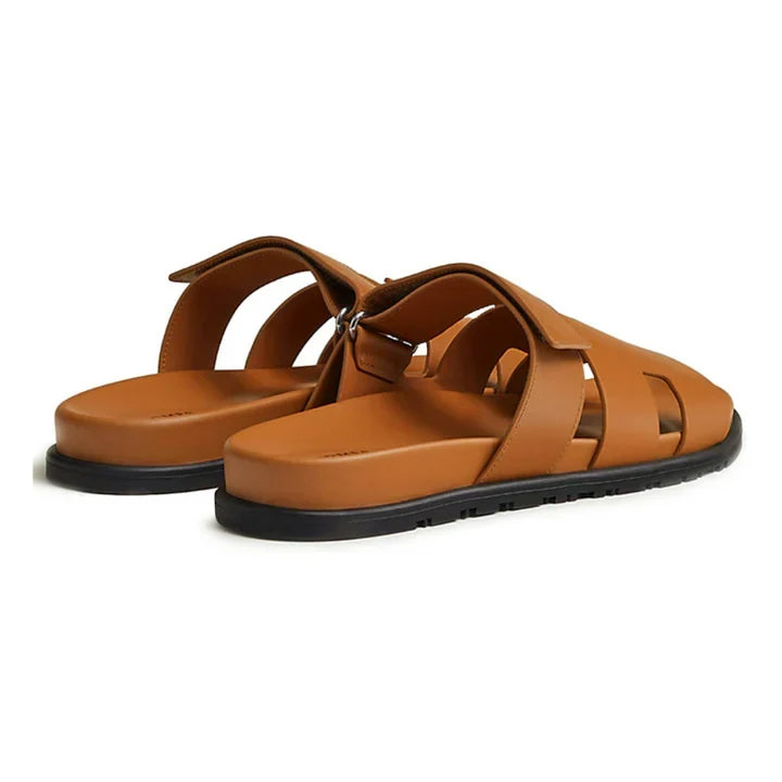 Hermès Chypre Sandal – Naturel Calfskin Leather
