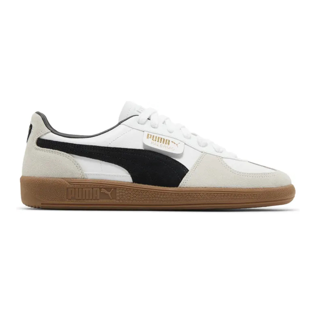Puma Palermo Leather \ White Black Gum