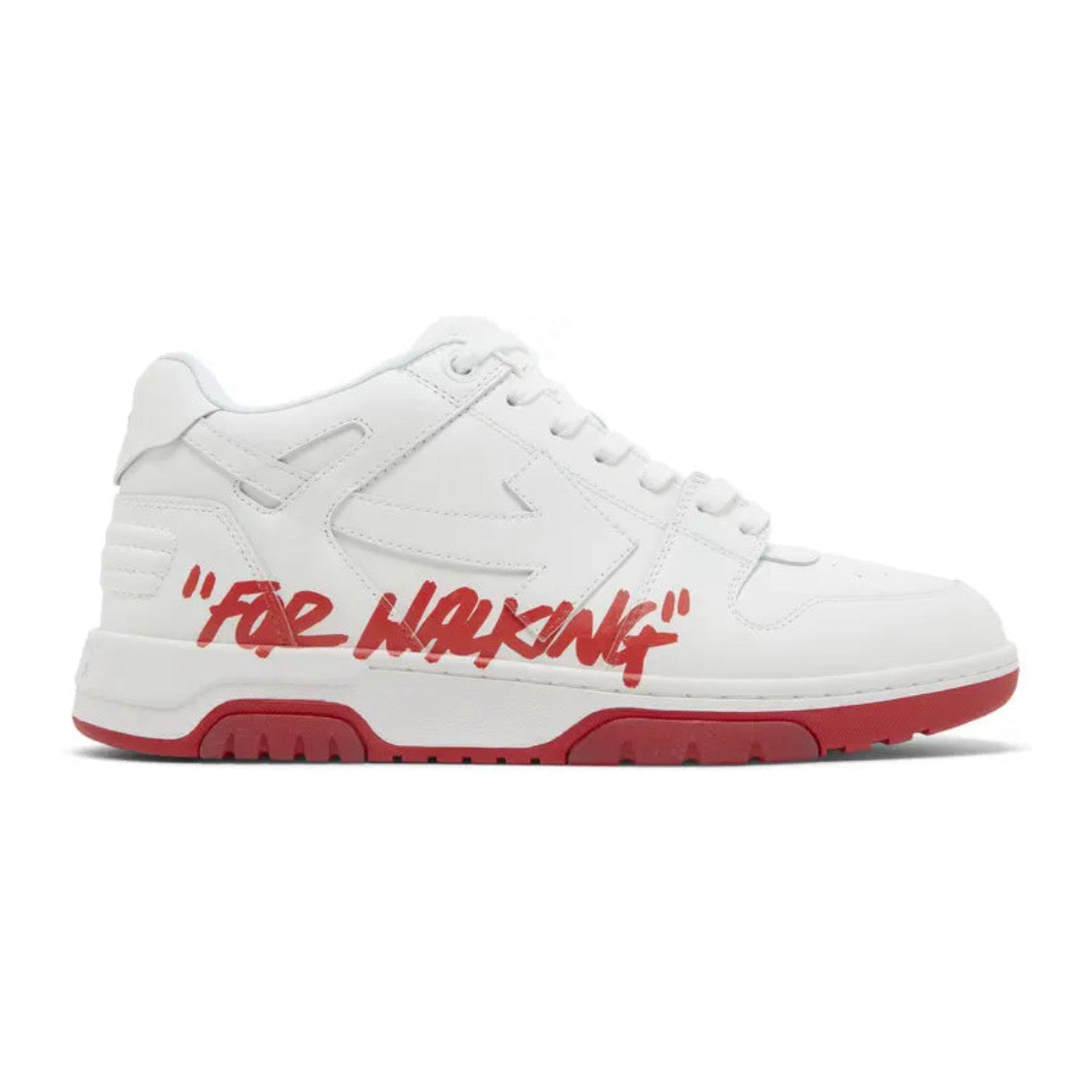 Off-White Out of Office Low 'For Walking \ White Red' 2023