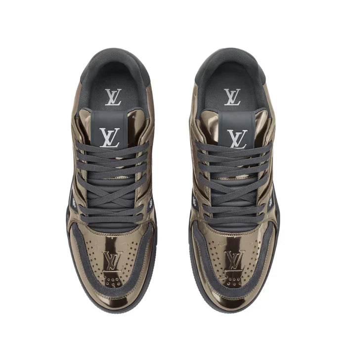 Louis Vuitton LV Trainer Sneakers – \ Gold / Black