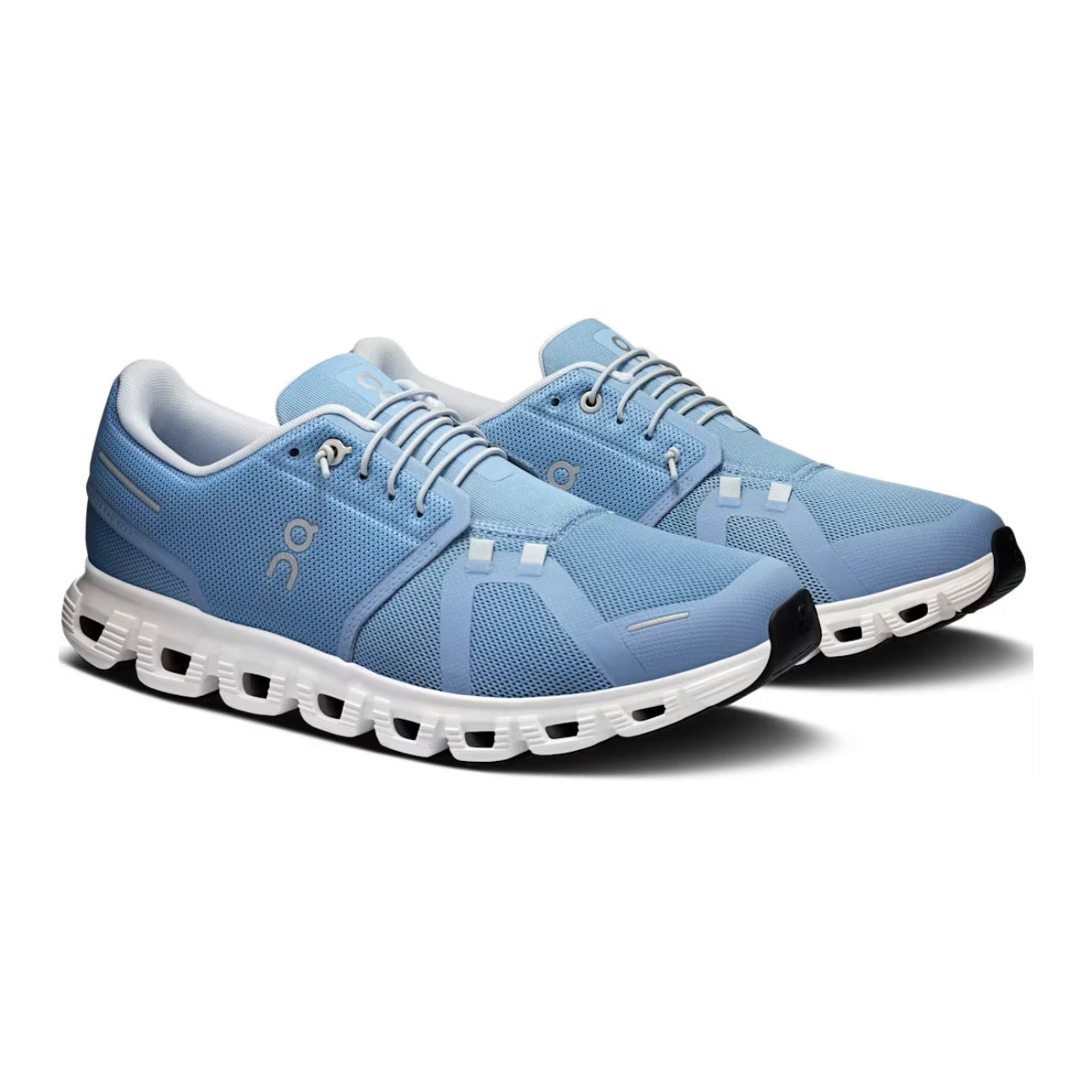 On Running Cloud 6 Chambray \ White