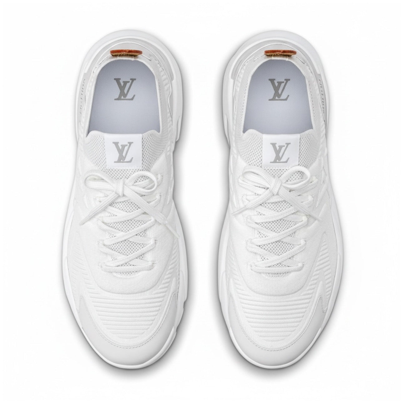 Louis Vuitton Tatic Knit Sneaker \ Triple White