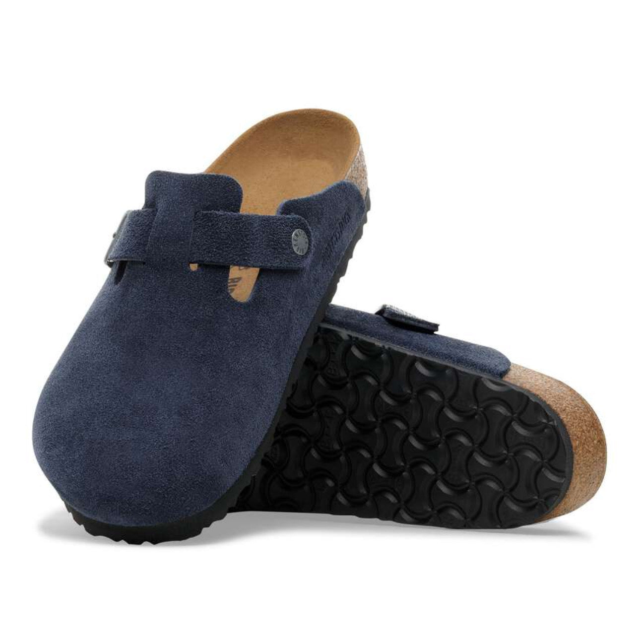 Birkenstock Boston Soft Footbed Narrow \ New Navy