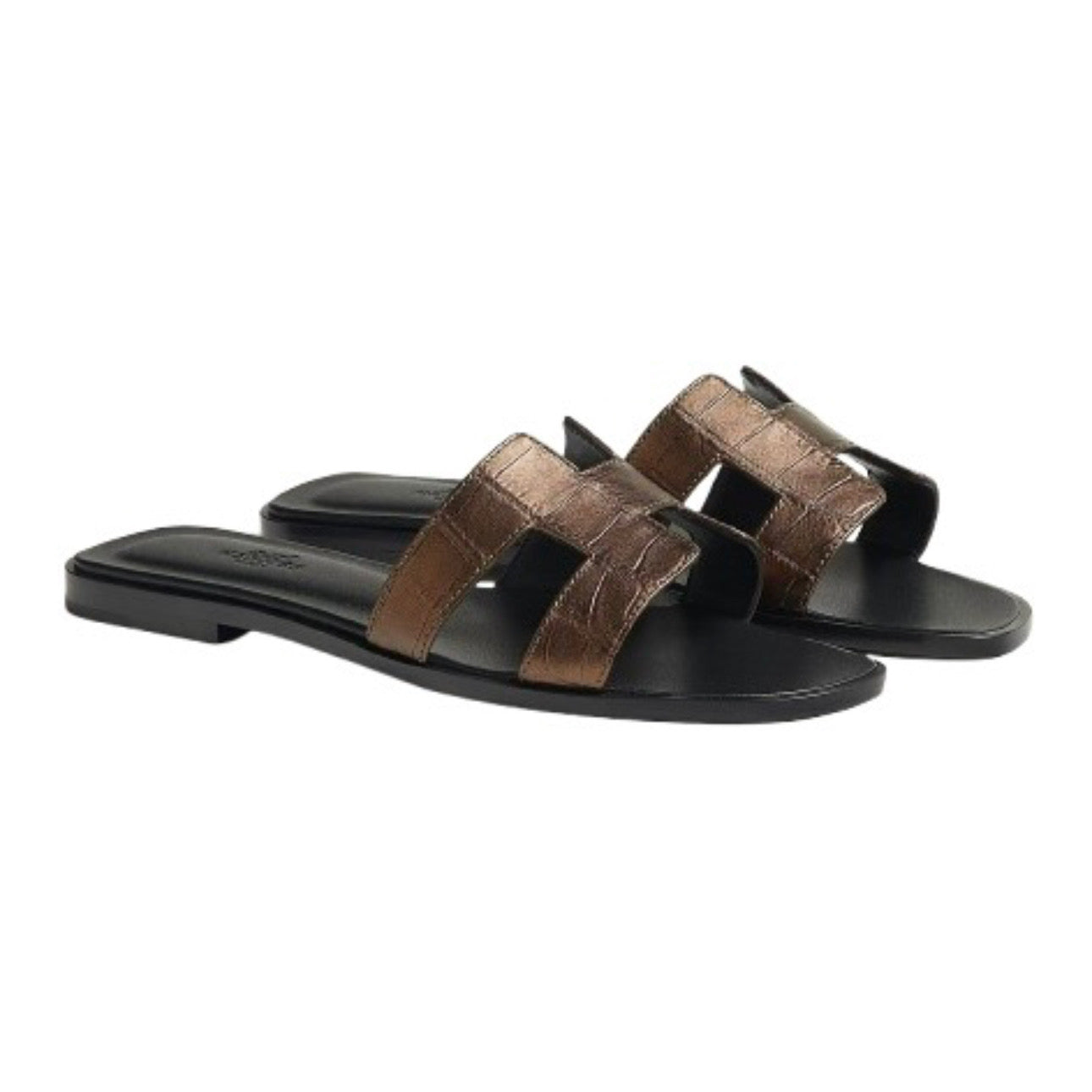 Hermès Oran Sandal Doré Antique