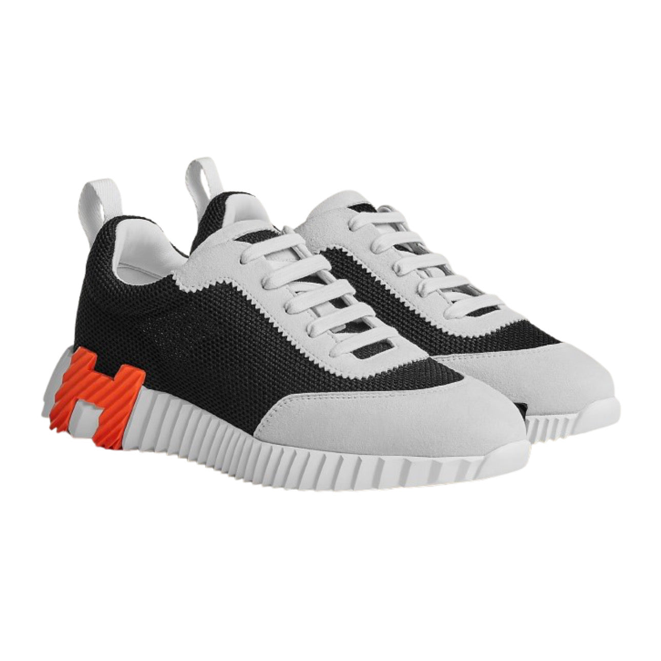 Hermès Noir / Blanc Bouncing Sneaker
