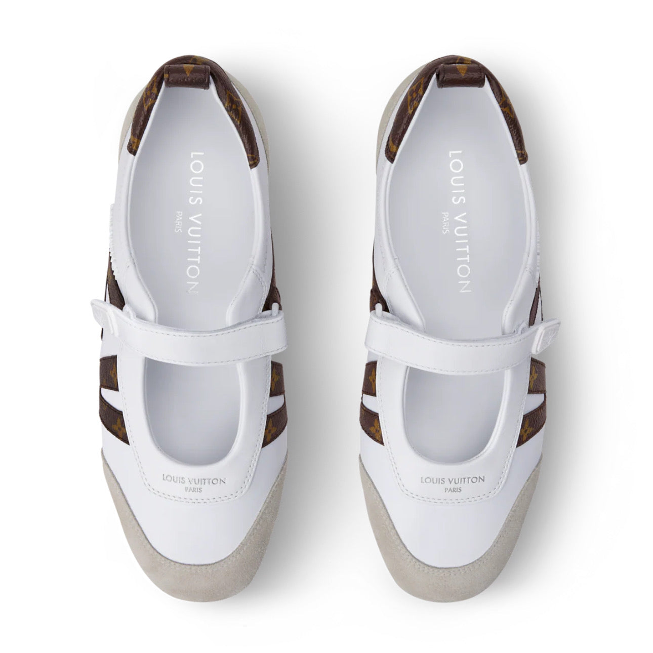 Louis Vuitton LV Sneakerina Mary Jane \ White
