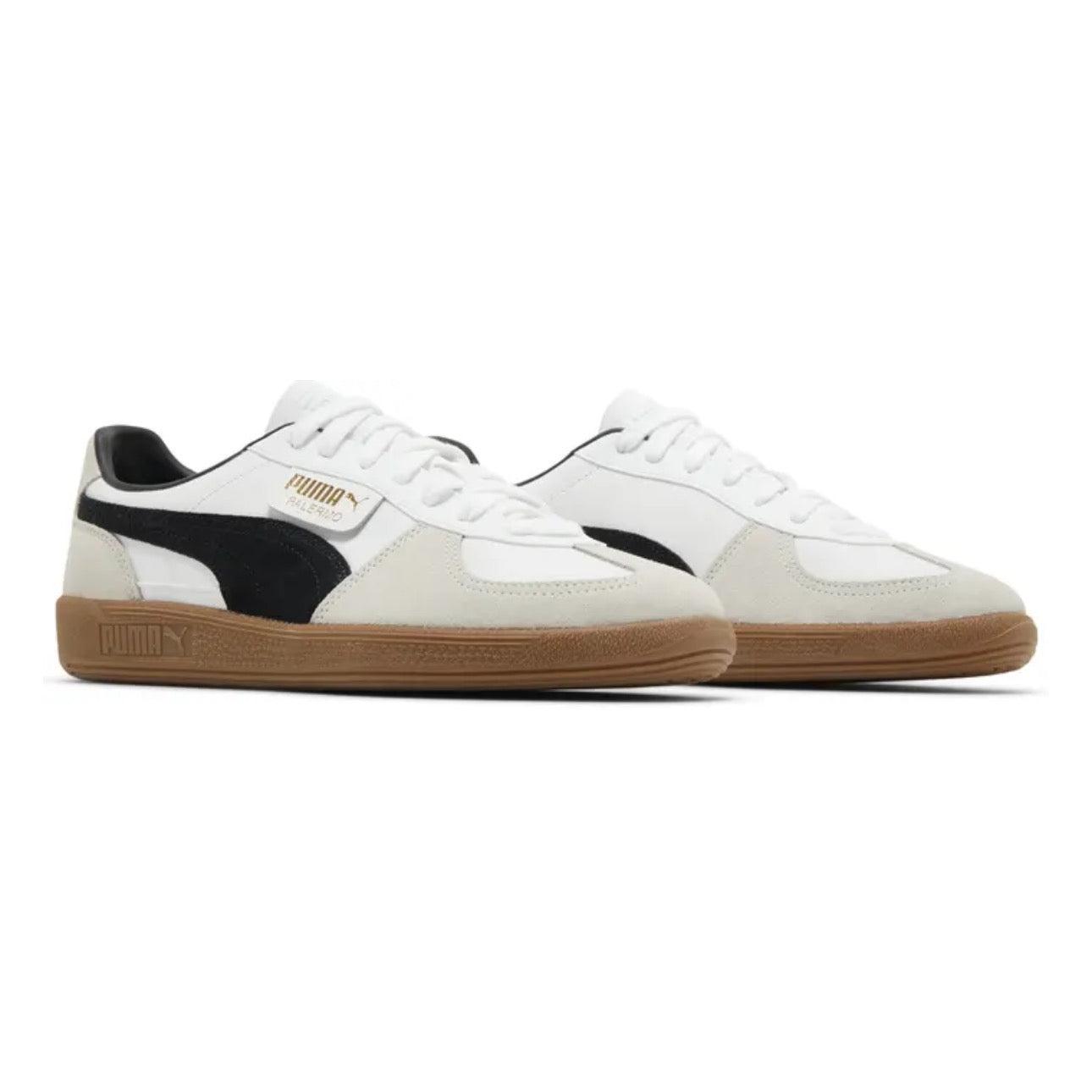 Puma Palermo Leather \ White Black Gum