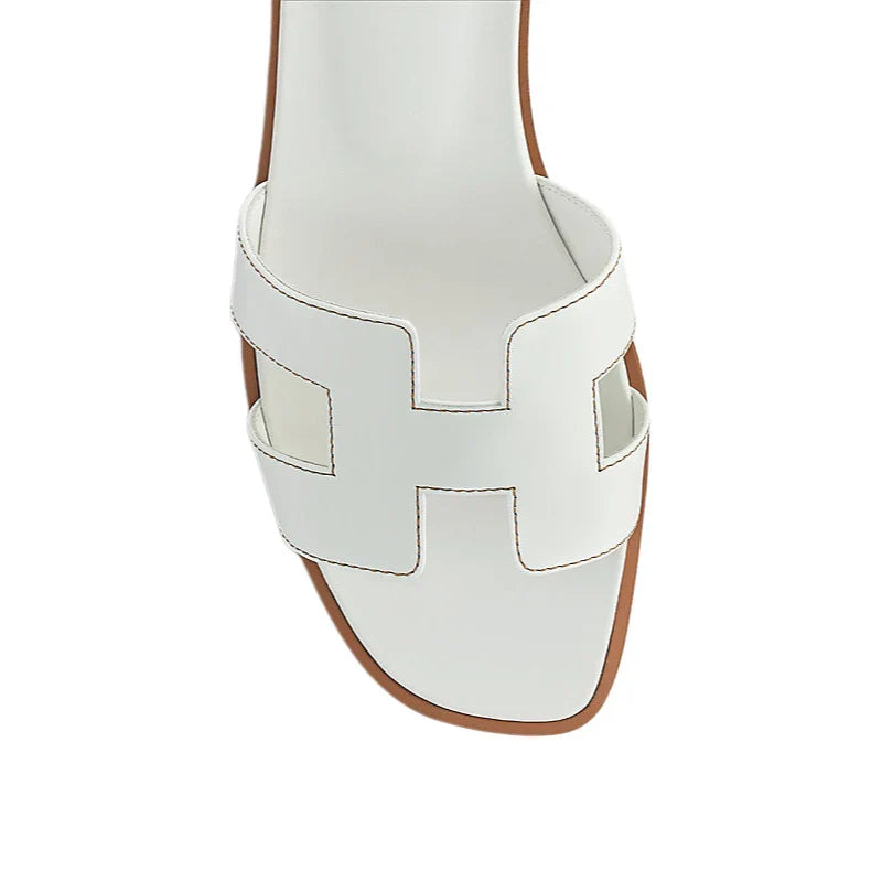 Hermès Oran Sandal \ Blanc