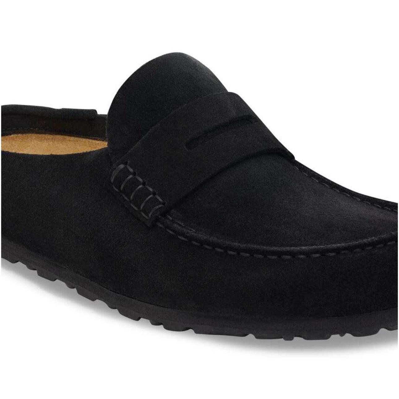 Birkenstock Naples Wrapped Suede Leather \ Black