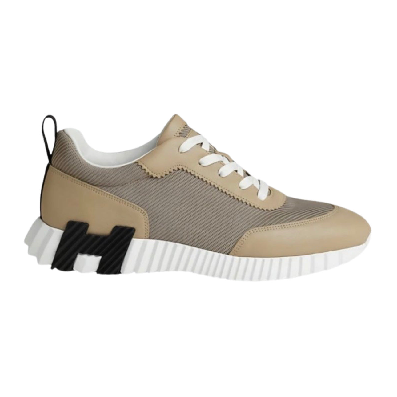 Hermès MEN Beige Bouncing Sneaker