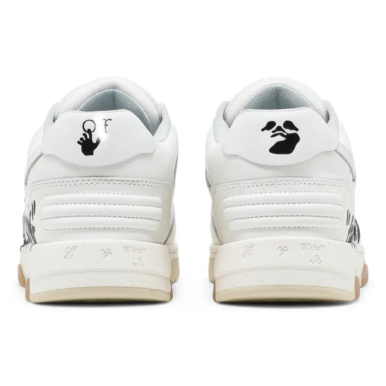 Off-White Out of Office Low \ For Walking - White Black