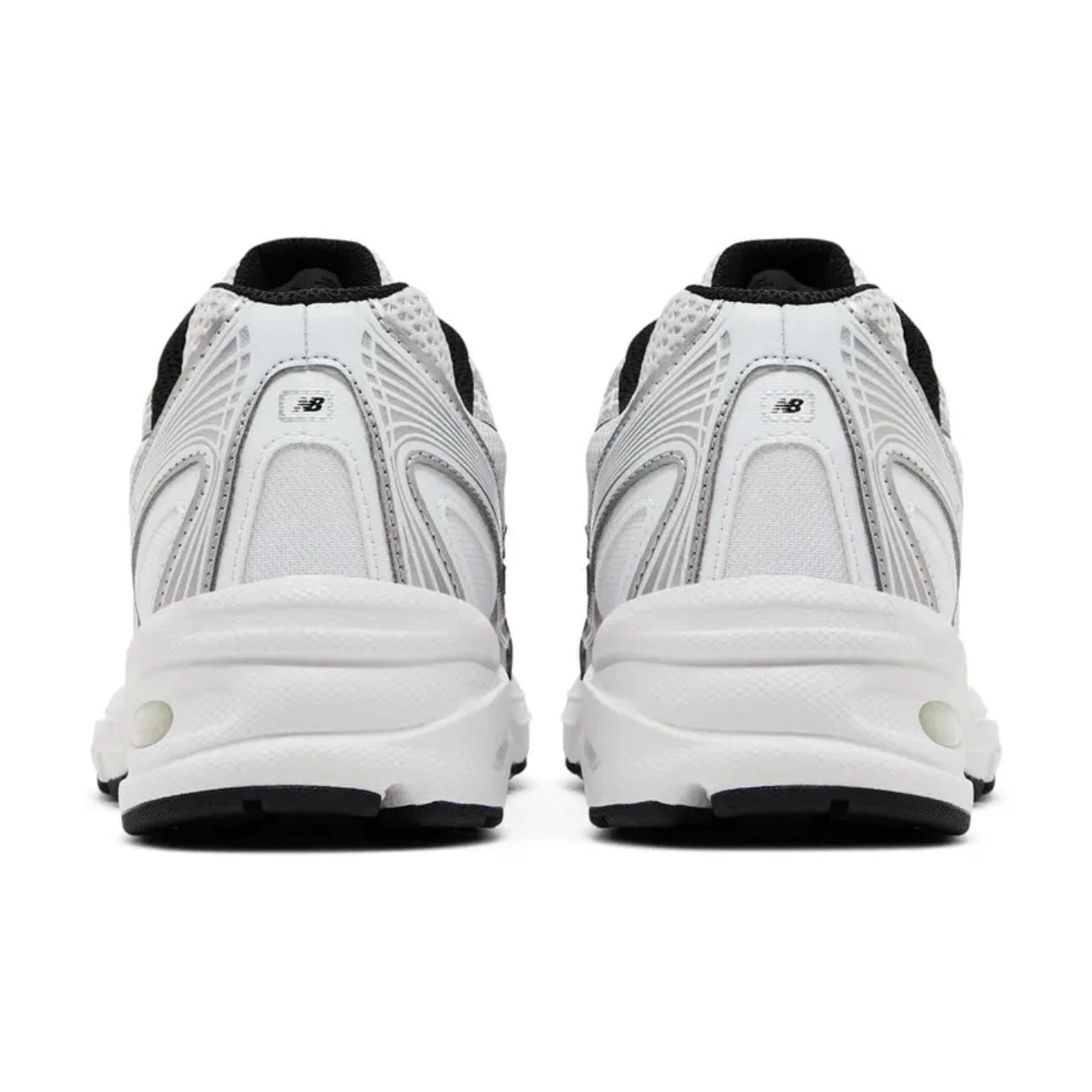 New Balance 740v2 \ White Silver Metallic Black