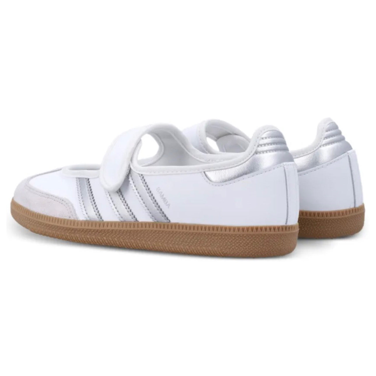 adidas Samba Jane \ White Silver Metallic
