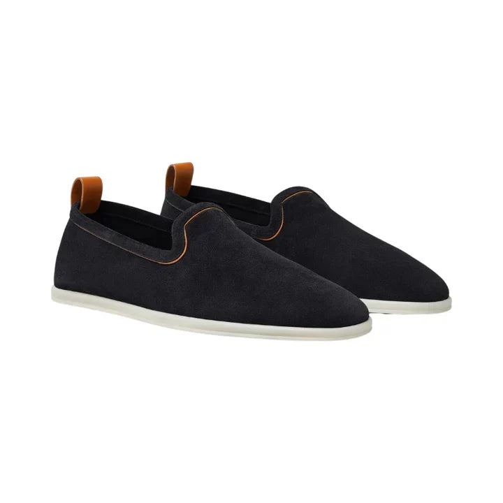 Loro Piana Venice Walk Loafer \ Navy Blue