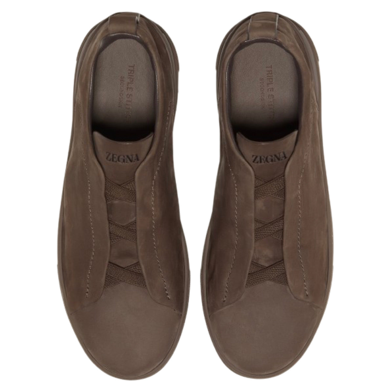 Zegna Nubuck Sneakers \ Dark Taupe