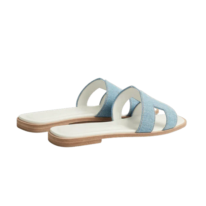 Hermès Oran \ Sandal Bleu / Clair