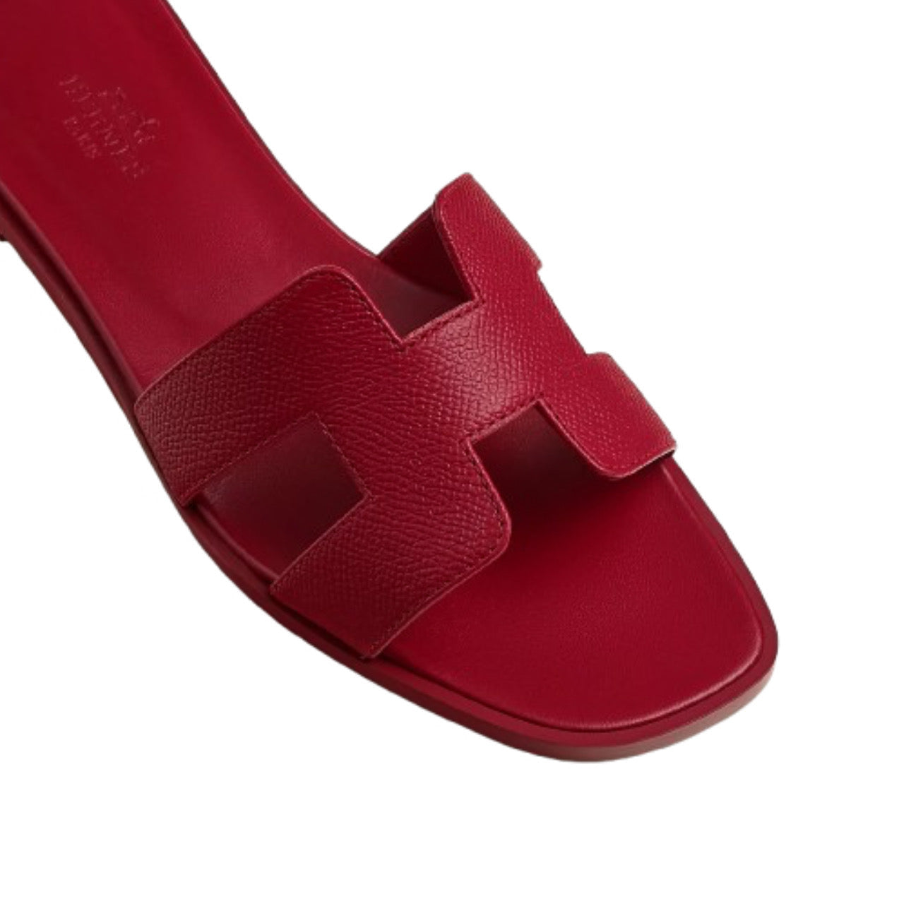 Hermès Oran Sandal \ Rose Framboise