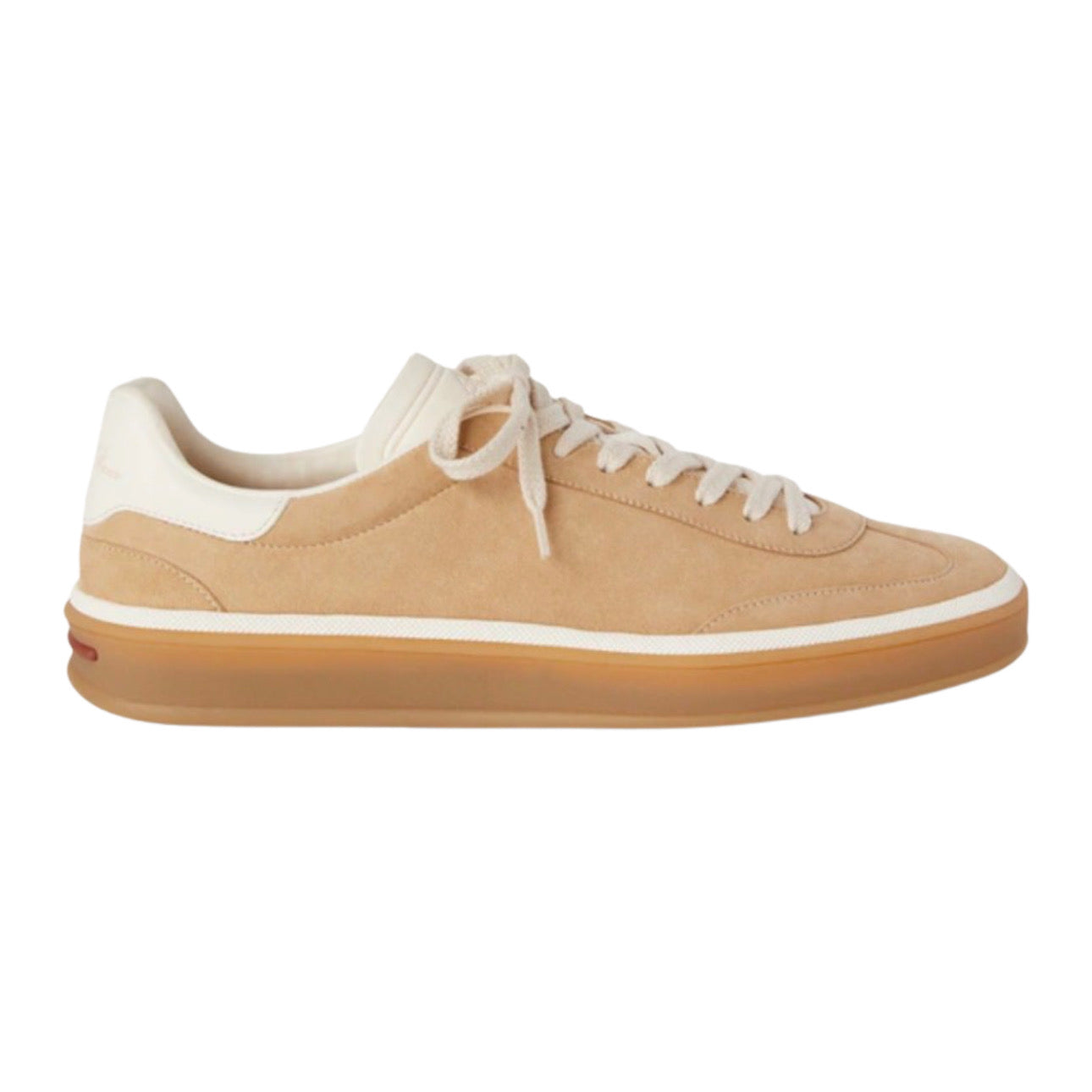 Loro Piana Tennis Walk Sneaker Suede Calf Split Windy Dunes