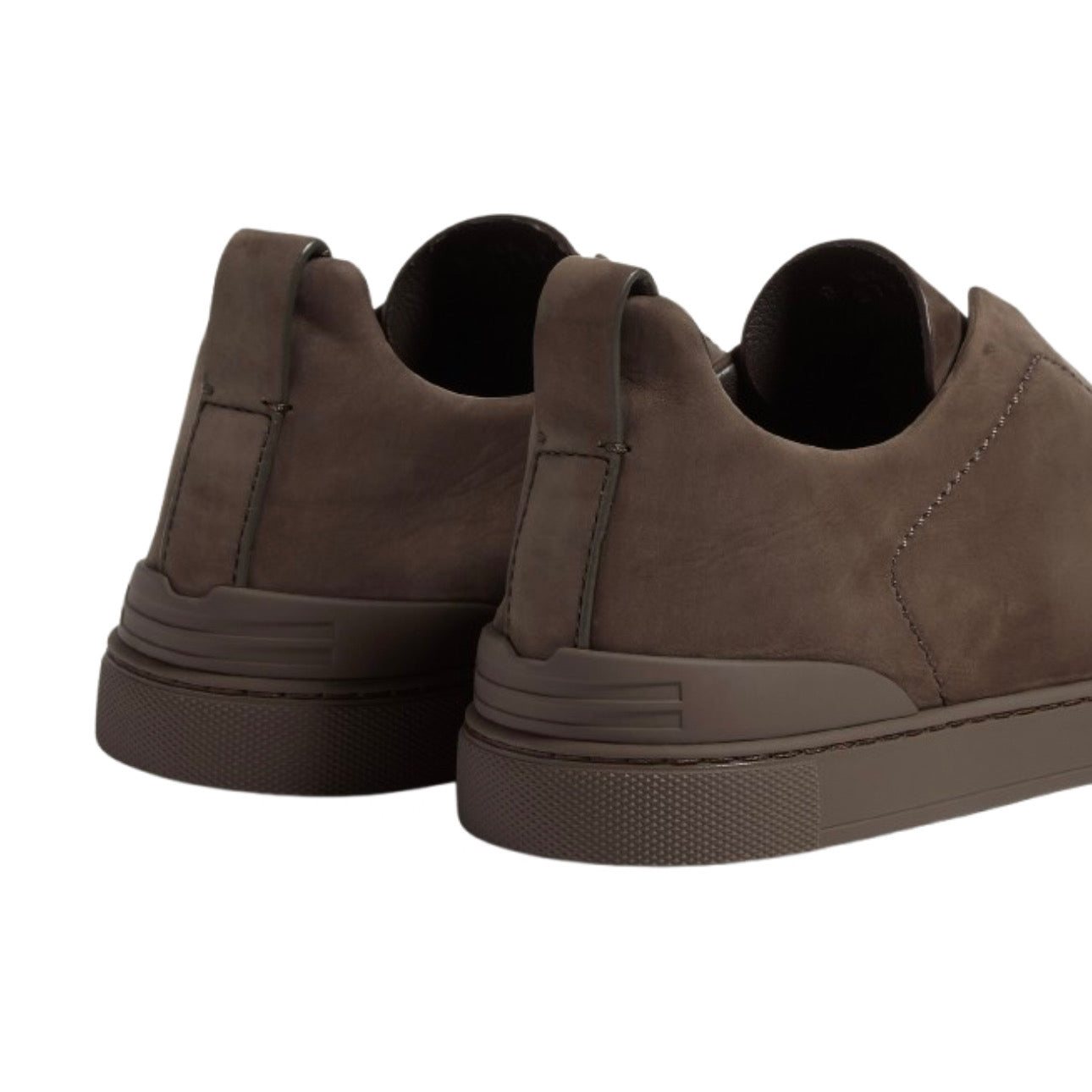 Zegna Nubuck Sneakers \ Dark Taupe