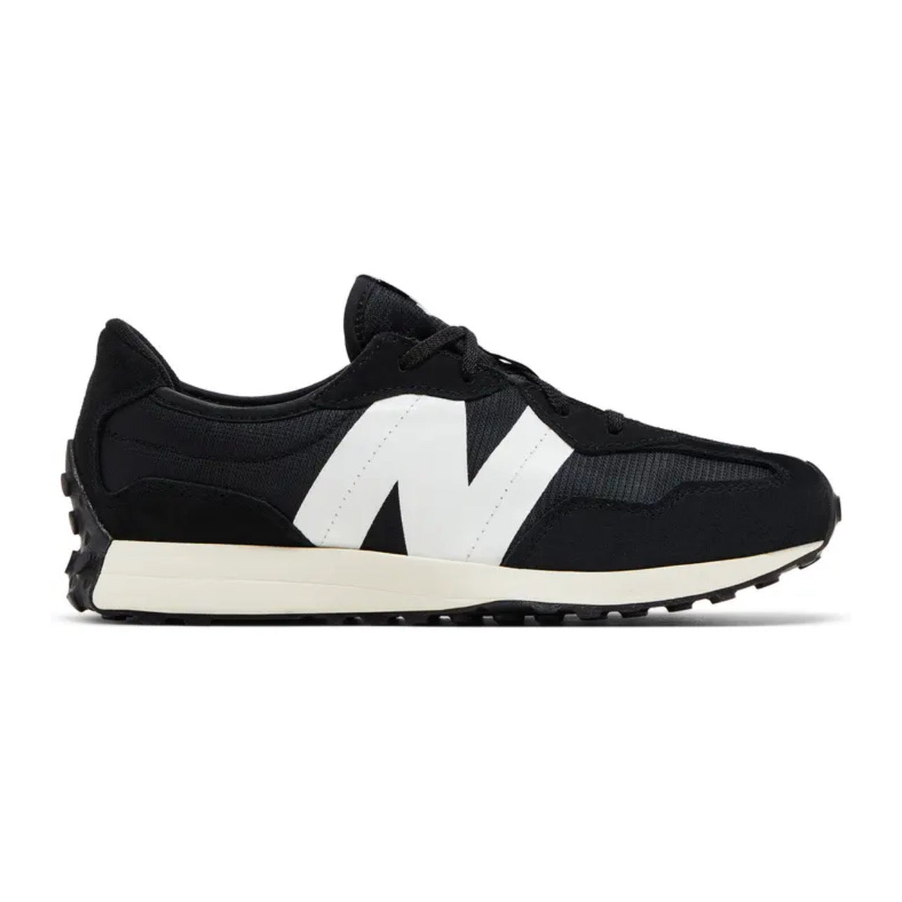 New Balance 327 Big Kid \ Black White