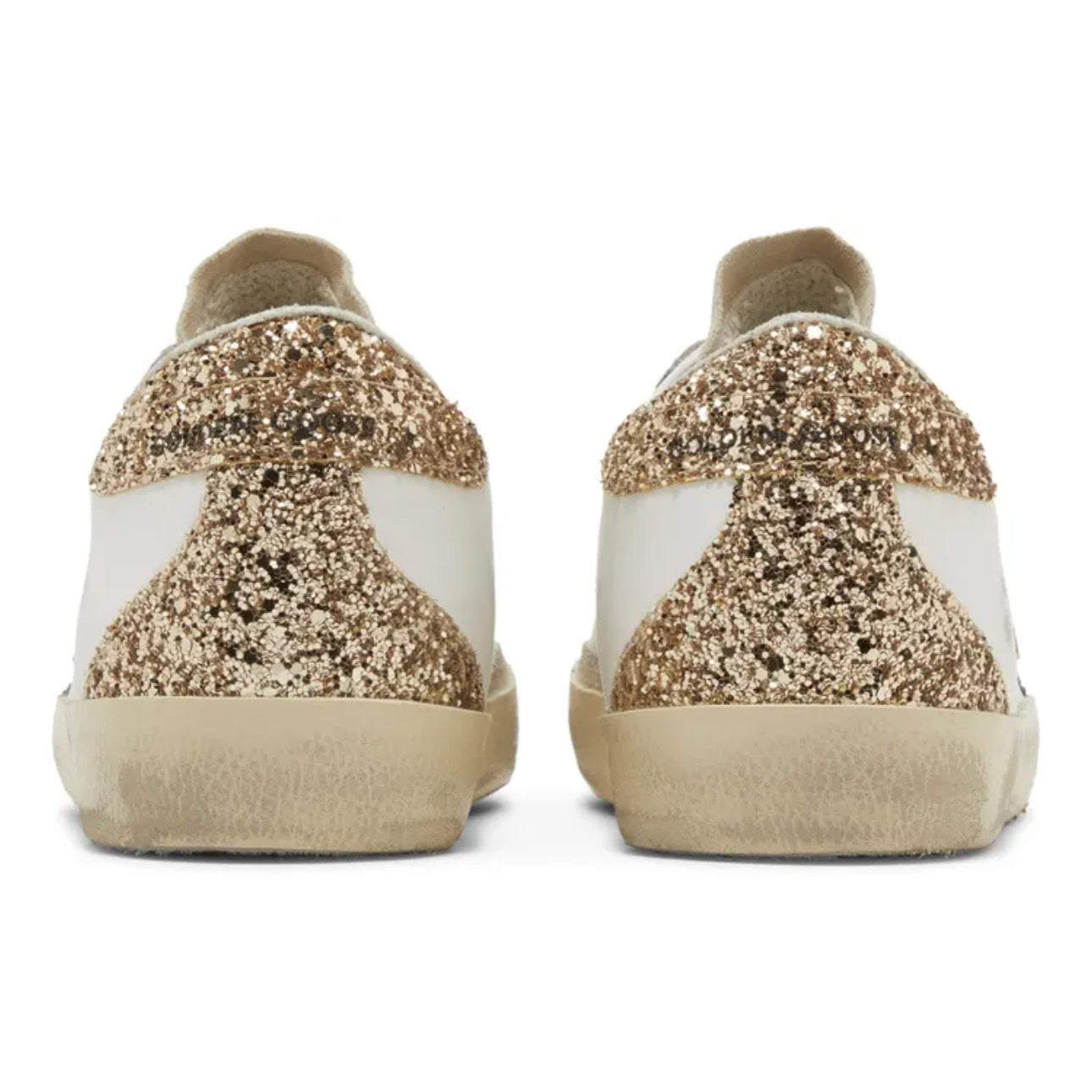 Golden Goose Superstar \ Optic White Seedpearl Glitter