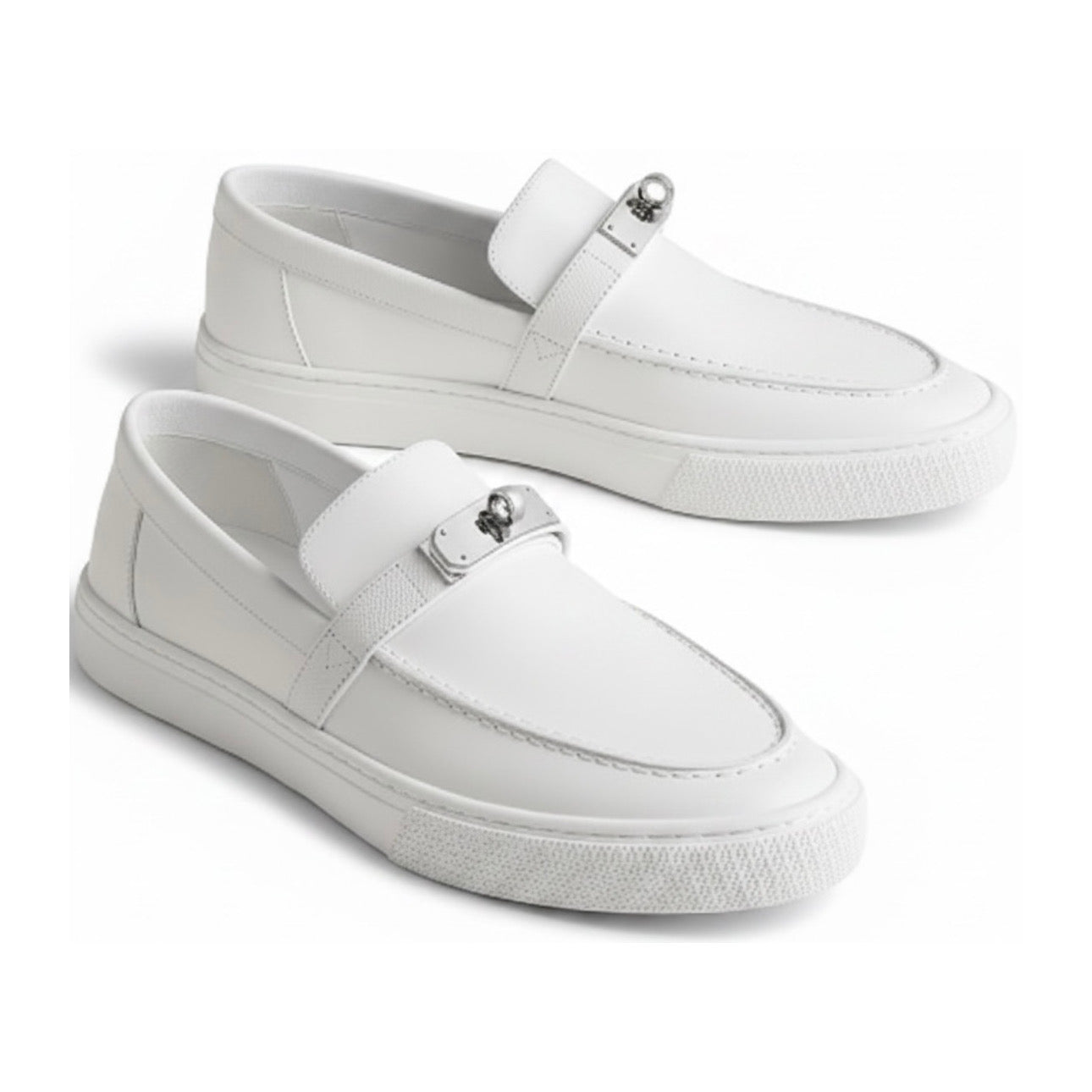 Hermès Sneakers Slip-on Game \ Blanc White
