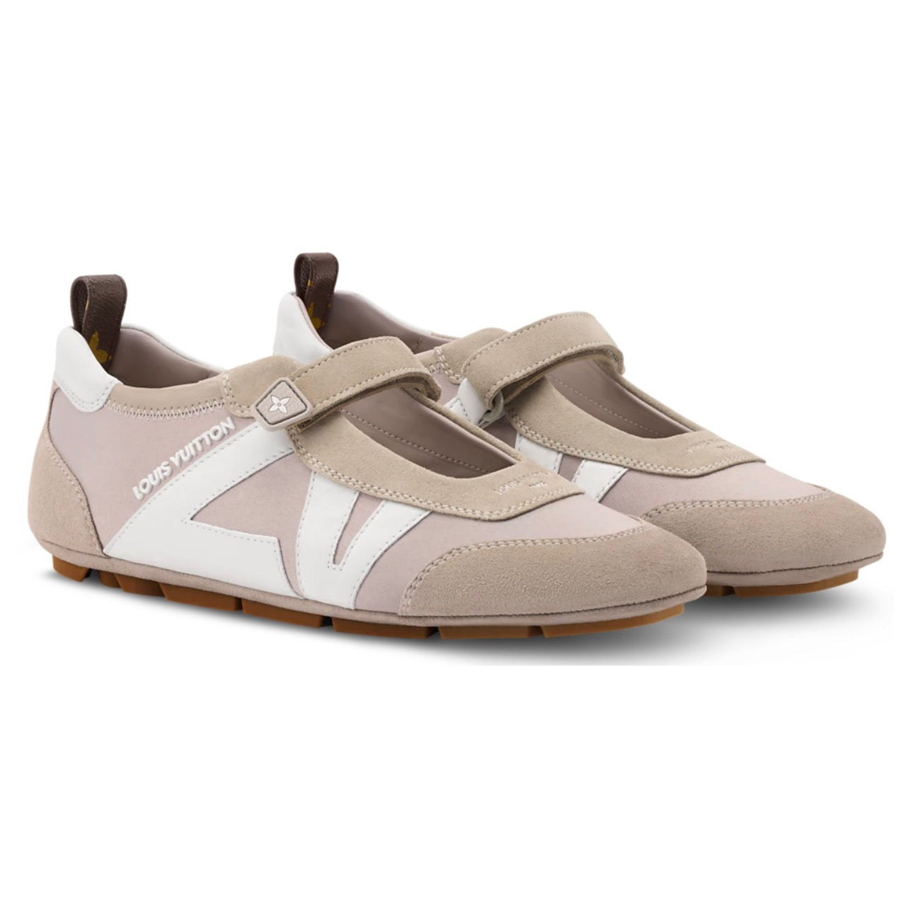 Louis Vuitton LV Sneakerina Mary Jane \ Beige