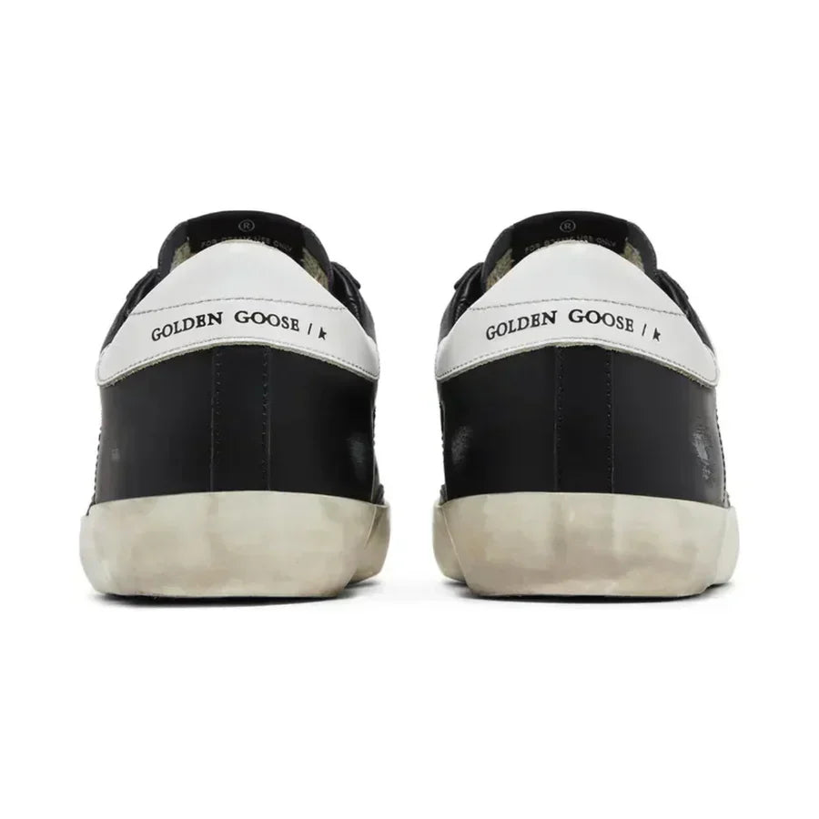 Golden Goose Super-Star – Black White Leather