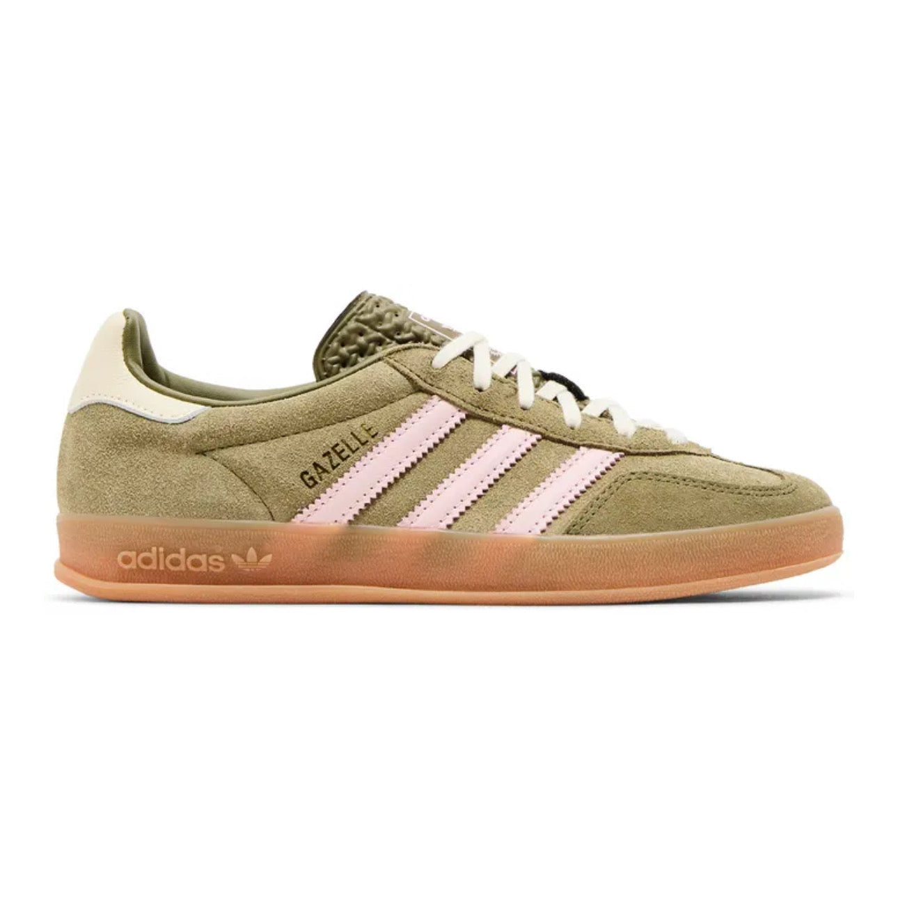 adidas Gazelle Indoor \ Focus Olive Clear Pink