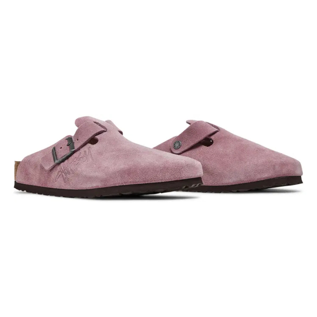 Birkenstock Boston Shaggy \ Dusty Pink