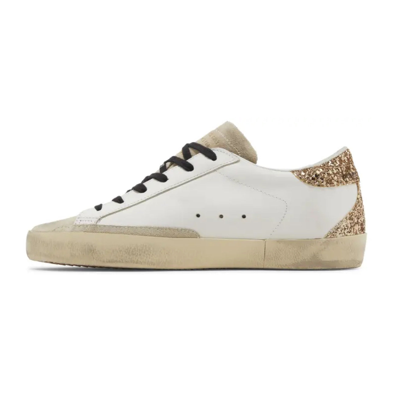 Golden Goose Superstar \ Optic White Seedpearl Glitter